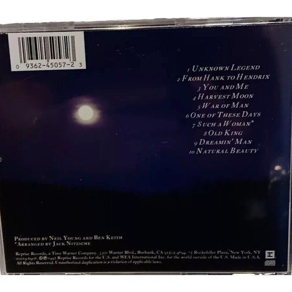 Harvest Moon by Neil Young (CD, 1992) - Picture 2 of 4